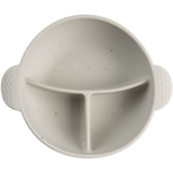 Мисочка силіконова на присосці Canpol babies Dots з секціями, сірий (51/403_grey) - Pampik - 2