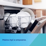 Кружка-непроливайка Canpol babies BabiesBoo Панда з трубочкою та обтяжувачем, 350 мл, білий (56/510_whi) - Pampik - 8