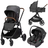 Универсальная коляска 3 в 1 Bebe Confort Luvia Trio Mineral Graphite (1994153210) - Pampik