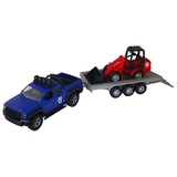 Игровой набор TechnoDrive Внедорожник с прицепом и погрузчиком (510207.270) - Pampik