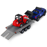 Игровой набор TechnoDrive Внедорожник с прицепом и погрузчиком (510207.270) - Pampik - 4