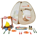 Ігровий набір для кемпінгу Otamanko Мандруй та готуй, 35 елементів (532.02.61) - Pampik