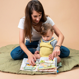 Розвивальна м'яка книжка Taf Toys Садочок у місті Бізібук зайченятка (13355) - Pampik - 9