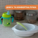 Ложка силиконовая Chicco, зеленый (06828.51) - Pampik - 10