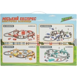 Ігровий набір ZIPP Toys Міський експрес, 92 деталі, червоний (532.01.09) - Pampik - 14