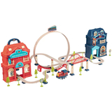 Игровой набор Otamanko Трюковая железная дорога Храбрый паровозик, 142 детали (532.02.27) - Pampik