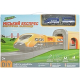 Ігровий набір ZIPP Toys Міський експрес, 104 деталі, синій (532.01.10) - Pampik - 13