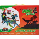 Игровой набор ZIPP Toys Dino Автотрек-вулкан, электрический, 8 машинок (532.01.28) - Pampik - 18