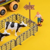 Ігровий набір-конструкторOTAMANKO Веселий хутір: трактор з причепом та фермер з коровами (532.01.56) - Pampik - 5