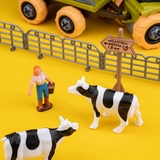 Ігровий набір-конструкторOTAMANKO Веселий хутір: трактор з причепом та фермер з коровами (532.01.56) - Pampik - 6