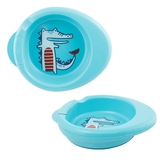 Термостійка тарілка Chicco Warmy Plate, блакитний (16000.20) - Pampik - 2