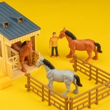 Ігровий набір-конструкторOTAMANKO Веселий хутір: вантажівка та стайня з конями (532.01.61) - Pampik - 6