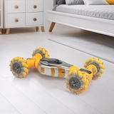 Машинка на радіокеруванні OTAMANKO 4x4 Twist&Drift, жовтий (532.01.43) - Pampik - 8