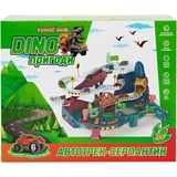 Игровой набор ZIPP Toys Dino Автотрек-серпантин, электрический, 6 машинок (532.01.25) - Pampik - 13