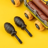 Ігровий набір-конструктор OTAMANKO Веселий хутір: трактор з двома причепами, кінь та вівці (532.01.65) - Pampik - 9