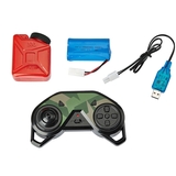 Танк на радиоуправлении ZIPP Toys CamoFighter, хаки (532.00.03) - Pampik - 5