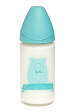 Пляшка для годування Suavinex Сенс життя, 240 мл, бірюзовий (303004) - Pampik