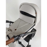 Універсальна коляска 2в1 Roan Bass Next Perl Dark Grey, екошкіра (R-BN-PD) - Pampik - 3