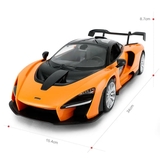 Машинка на радиоуправлении Rastar McLaren Senna 1:14, оранжевый (454.00.26) - Pampik - 5