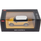 Машинка на радиоуправлении Rastar BMW Mini Cooper 1:24, желтый (454.00.65) - Pampik - 9