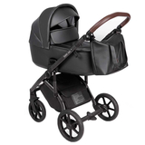 Універсальна коляска 2в1 Roan Bass Next Black Pearl, екошкіра (R-BN-BP) - Pampik - 2