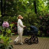 Універсальна коляска 2в1 Roan Ivi Mystic Blue Rose Gold 2.0 (R-I-MBG) - Pampik - 8