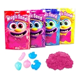Кинетический песок Strateg Magic Sand розовый, 500 г (39403-8) - Pampik - 3