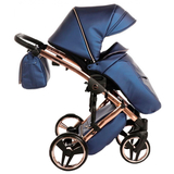 Універсальна коляска 2в1 Junama Fluo line V3 01, синій (J-Fl-01) - Pampik - 9