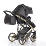 Універсальна коляска 2в1 Junama Fluo line V3 04, чорний (J-Fl-01) - Pampik - 18