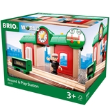 Станция для железной дороги Brio со звукозаписью (33578) - Pampik