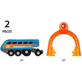 Локомотив для железной дороги Brio Smart Tech со звукозаписью (33971) - Pampik - 7