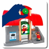 Дитяча залізниця Brio з центральним вокзалом (33989) - Pampik - 7