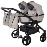 Універсальна коляска для двійні Junama Space Duo 02 (J-Sp-DUO-02) - Pampik