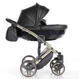 Універсальна коляска 2в1 Junama Fluo line V3 04, чорний (J-Fl-01) - Pampik - 7