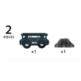 Вагон для железной дороги Brio с золотом и светом (33896) - Pampik - 4