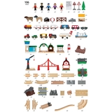 Дитяча залізниця Brio World Deluxe (33766) - Pampik - 3