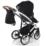 Універсальна коляска 2в1 Junama Space 04, чорний (J-Sp-04) - Pampik - 17