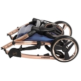 Універсальна коляска 2в1 Junama Fluo line V3 01, синій (J-Fl-01) - Pampik - 18