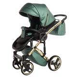 Універсальна коляска 2в1 Junama Fluo line V3 02, зелений (J-Fl-02) - Pampik - 10