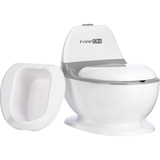 Горшок детский FreeON со звуком смыва, белый (49249) - Pampik