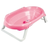 Ванночка OK Baby Onda Slim, анатомическая, 81,2 см, малиновый (38956640) - Pampik