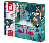 Пазлы-сюрприз Janod Праздник в джунглях, 20 элементов (J02687) - Pampik