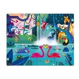 Пазлы-сюрприз Janod Праздник в джунглях, 20 элементов (J02687) - Pampik - 2