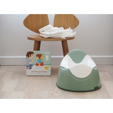 Горшок эргономичный Beaba, оливковый (920394) - Pampik - 6