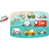 Пазл Hape Рятувальний транспорт, 10 елементів (E1406) - Pampik