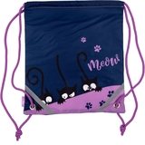 Сумка для взуття Yes SB-10 Cats, синій (533159) - Pampik