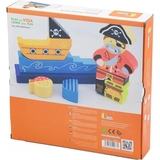 3D Пазл Viga Toys Пірат, 10 елементів (50077) - Pampik - 3