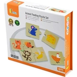 Пазл Viga Toys Що їдять тварини?, 24 елемента (51607) - Pampik - 2