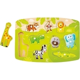 Пазл Hape Джунгли, 10 элементов (E1405) - Pampik