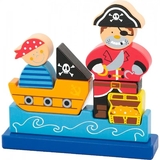 3D Пазл Viga Toys Пірат, 10 елементів (50077) - Pampik